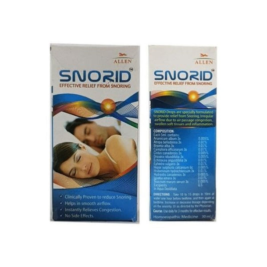 Snorid Drops 30 Ml Allenhyd
