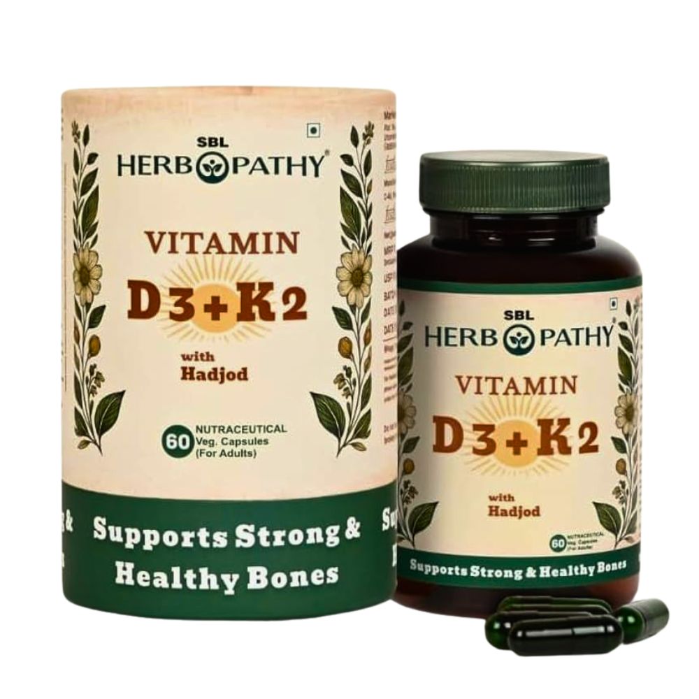 VITAMIN D3+K2 WITH HADJOD CAPSULE SBL