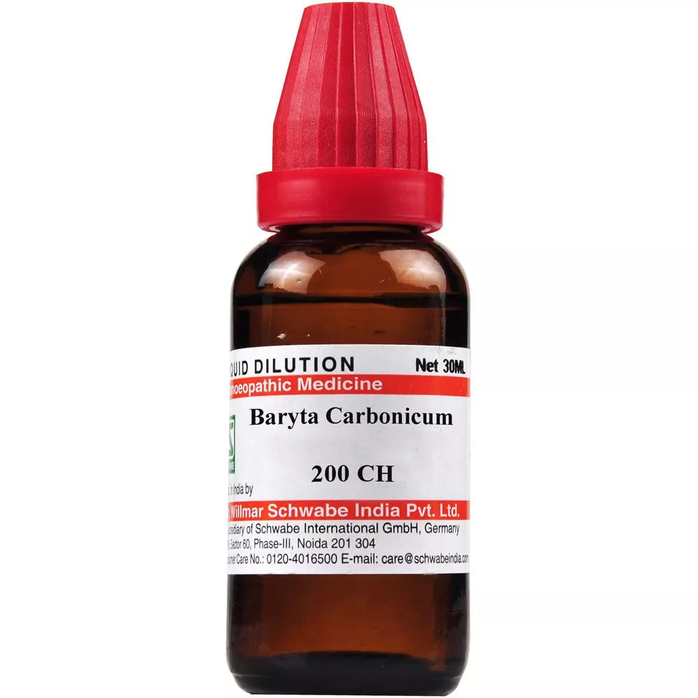 Willmar Schwabe India Baryta Carbonicum 200C  100ml dilution