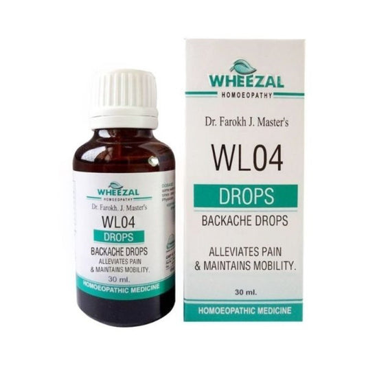 Wl Drops No 04 Backache Drops 30 Ml Wheezal