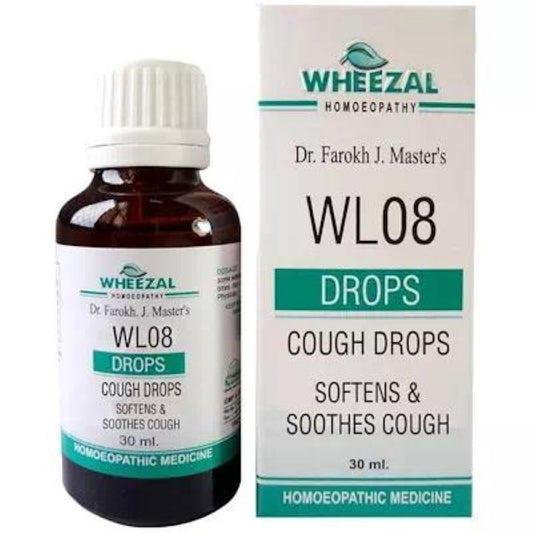 Wl Drops No 08 Cough Drops 30 Ml Wheezal