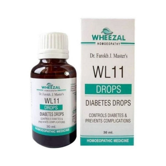 Wl Drops No 11 Diabetis Drops 30 Ml Wheezal