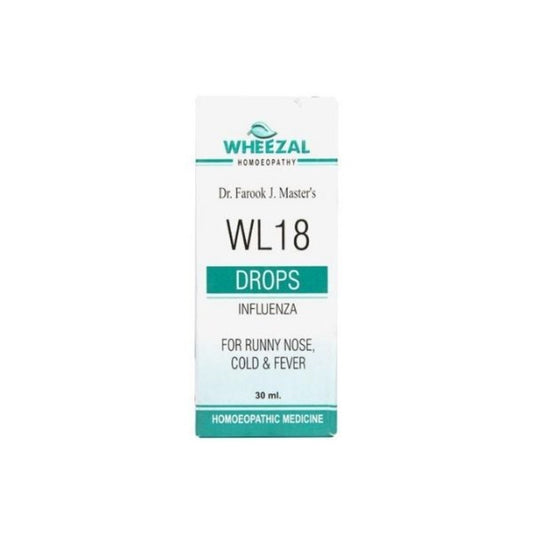 Wl Drops No 18 Influenza Drops 30 Ml Wheezal