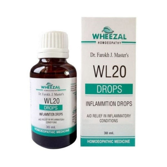 Wl Drops No 20 Inflammation Drops 30 Ml Wheezal