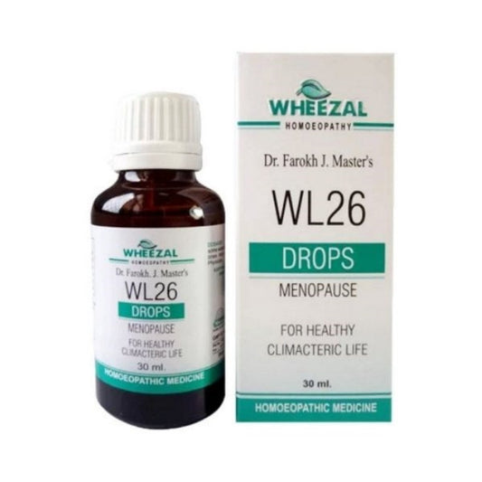 Wl Drops No 26 Menopause Drops 30 Ml Wheezal