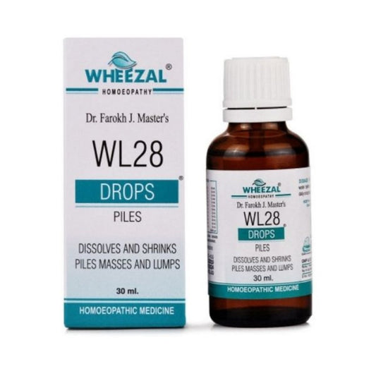 Wl Drops No 28 Piles Drops 30 Ml Wheezal