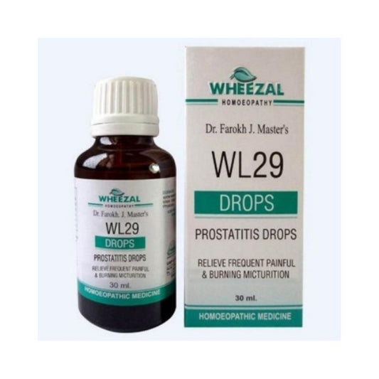 Wl Drops No 29 Prostatis Drops 30 Ml Wheezal
