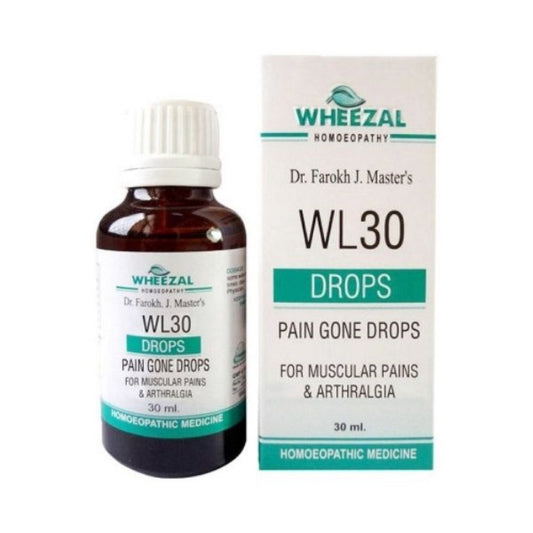 Wl Drops No 30 Pain Gone Drops 30 Ml Wheezal