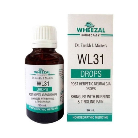 Wl Drops No 31 Post Herpetic Neuralgia Drops 30 Ml Wheezal
