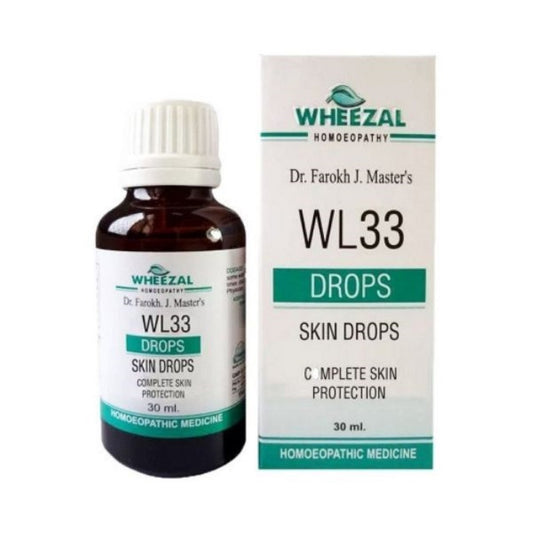 Wl Drops No 33 Skin Drops 30 Ml Wheezal