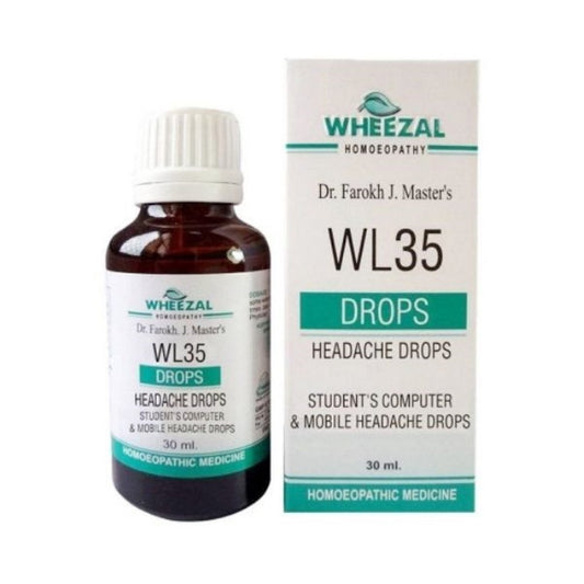 Wl Drops No 35 Students Comp& Mob Headche Drops 30 Ml Wheezal
