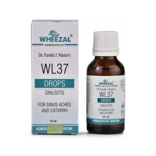 Wl Drops No 37 Sinusitis Drops 30 Ml Wheezal