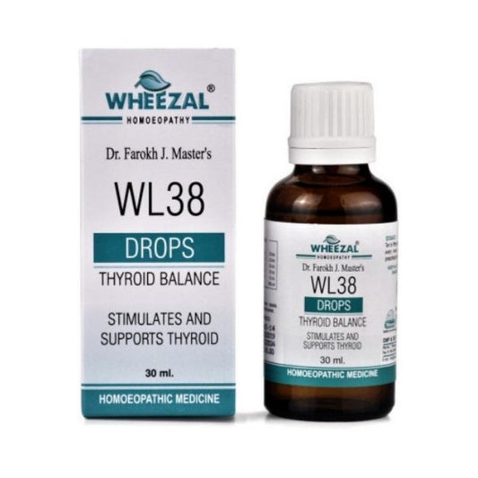 Wl Drops No 38 Thyroid Balance Drops 30 Ml Wheezal