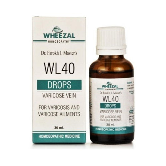 Wl Drops No 40 Varicose Vein Drops 30 Ml Wheezal