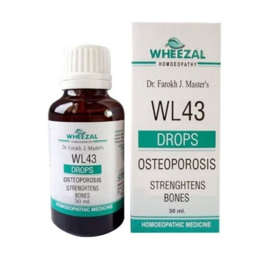 Wl Drops No 43 Osteoporosis Drops 30 Ml Wheezal
