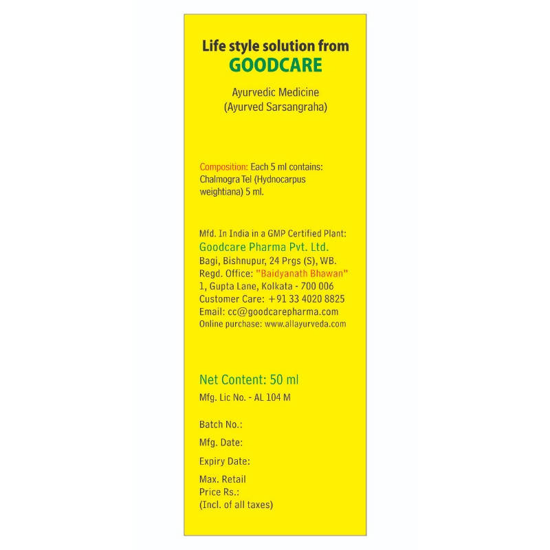 Baidyanath Goodcare Tuvrak (Chalmogra) Tel